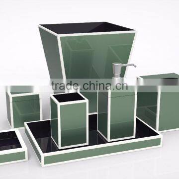 Luxury Lacquer Bathroom Set for Restaurant, Hotel, Wedding, Home Custom photo-3