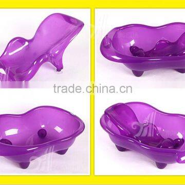 Wholesale Transparent Color Baby Bath Tub Portable photo-4