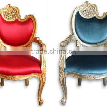 China Hot Sales Antique Style Wedding Chair for Bride and Groom photo-5