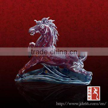 Small Ceramic horse statues for decorative