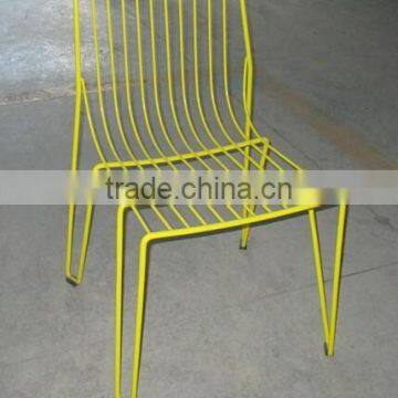 outdoor wire chair, Tio chair metal white, black, golden WR-3305