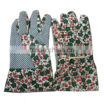 fashion western safety glove/anti-slip garden glove