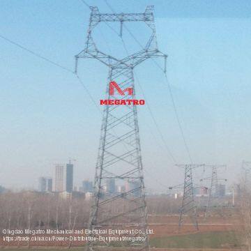 MEGATRO 110kV Transmission Line 1C6 ZM3 Suspension Transmission Tower photo-2