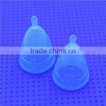 Cheap 100% Soft Medical Grade Silicone Menstrual Cups Reusable Lady Menstruation Cups photo-3
