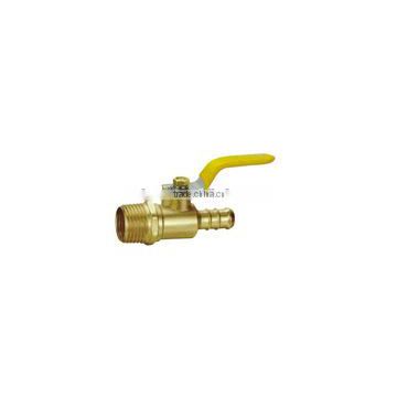 Brass Single end Gas valve ball