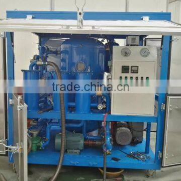 ZYD 1800l/h Mobile Trailer High Vacuum Recycling Transformer Oil Purifier