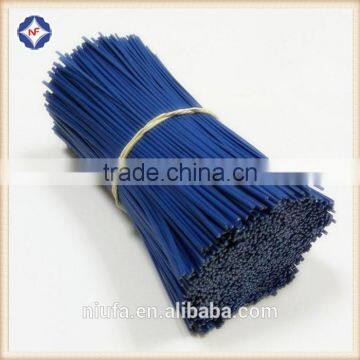 Round Plastic Coated Single Wire Mini Twist Tie for Mouse Cable Binding photo-5