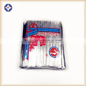 Packaging Material Glod Silver Color Metallic Twist Tie Wire photo-3