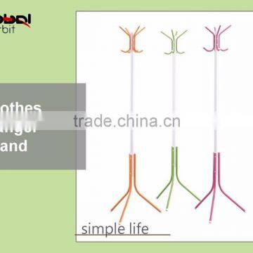 Coat Storage Hat Hanger Antique Metal Cloth Rack Shelves Tree Stand photo-4