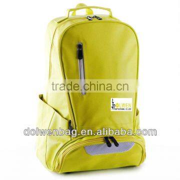 2013 popular sports leather backpack for basketball with pu