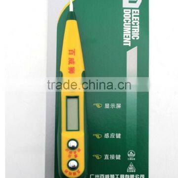 Drop forged digital testing screwdriver voltage tester with high quality