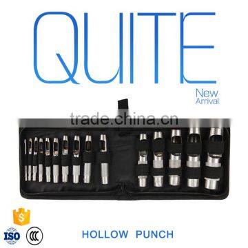 Set 6-15pcs Steel Leather Hollow Punch Set