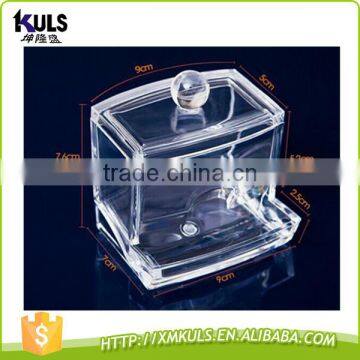 Cotton Swabs Storage Box Transparent PMMA Home Storage Box photo-4