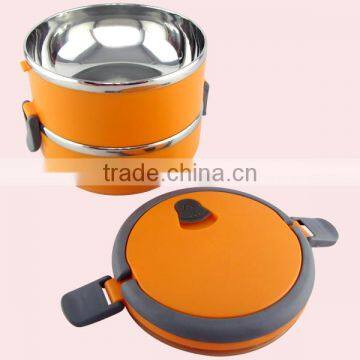Hot Selling Double Wall Stainless Steel Insulated Lunch Box With Lock photo-3