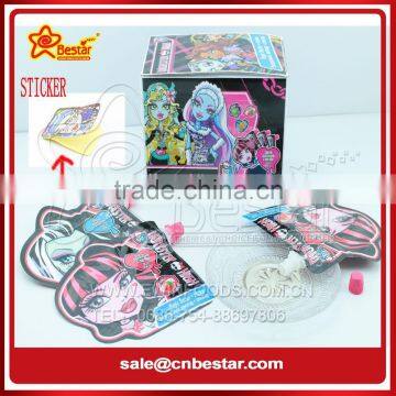 Monster High Fruit Jam Candy With Magic Sticker