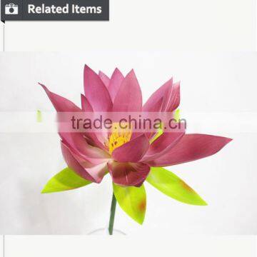 High Quality China Factory Direct Sell Artificial Water Lily Flowers photo-4