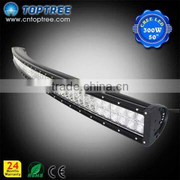 52inch 300w Curved LED Light Bar