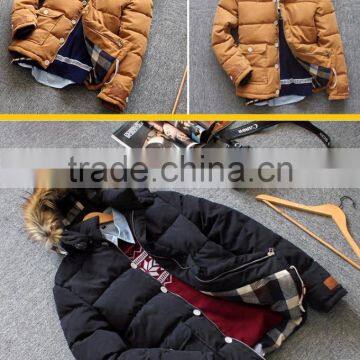 Manufactorying China Supplier 2016 Fashion Thicken Cheap Men Winter Coats With Hoodie