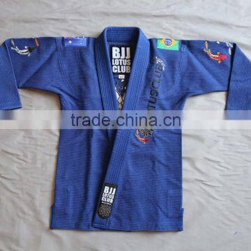 100%cotton Pearl Weave Fabric Shoyroll Style Kimono Bjj gi Brazilian Jiu Jitsu gi photo-5