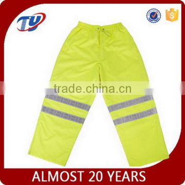 High visibility safety 3m trouser trouseres