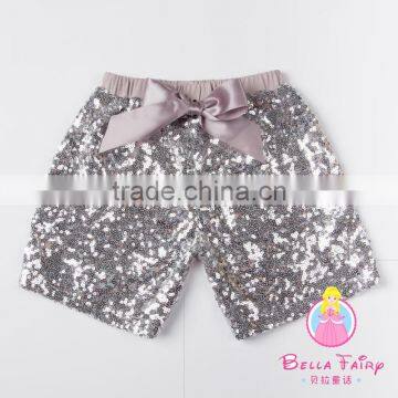 2016 Sequin Shorts Wholesale Girls Baby Pants Very Cheap Baby Ruffle New Born Dancing Pant photo-4