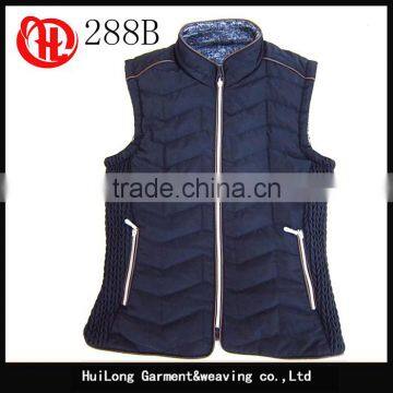 Reversible Fleece Lining Padded Casual Vest Women photo-2