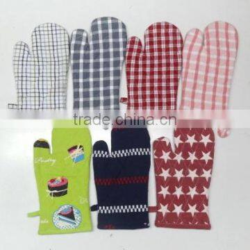 Printed Cotton Oven Mitt photo-4