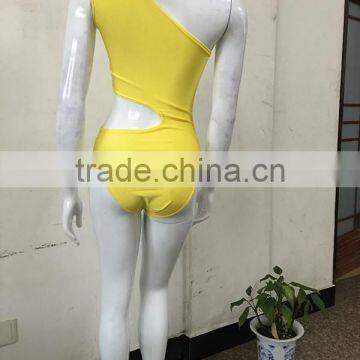 Custom 2016 Eplosion Models Sey Fashion Beautiful Slim Sleeveless One-Piece Hot Swimwear photo-5