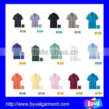 Wholesale 100% Cotton Men Short Polo Shirts photo-2