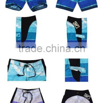 Fashional Peach Microfiber All Over Prints Mens Board Shorts /swiming Trunk/beach Shorts photo-6