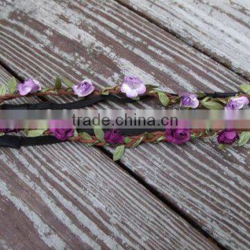 Wholesale Silk Artificial Flower Flower Crown Hair Accessory photo-5