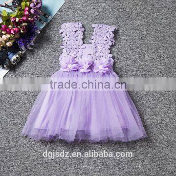 2017 Girls Dress Names With Pictures Kids Flower Hollow Dress#A168 photo-4