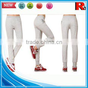 China 100% Cotton Cheap Cool Wholesale Ropa Mujer Slim Fit Sweatpants Ladies Fashion Trousers Design photo-4