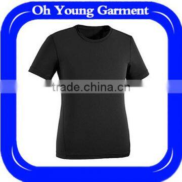 New design Quick Dry fitness sport wear custom knit man black blank gym wear