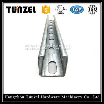 Galvanized Slotted Support Steel c Channel by Chinese Supplier photo-2