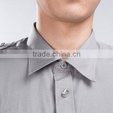 Big Discount OEM Design Short Sleeve Security Guard Uniforms In Guangzhou Wholesale photo-4