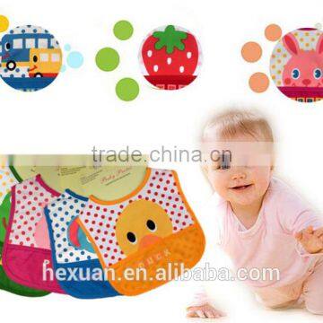 6 designs you can choose,cotton baby bib made in China baby products