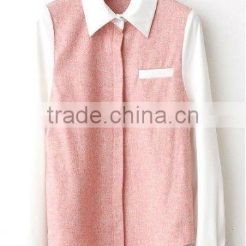 Fashion ladies chiffon business shirts