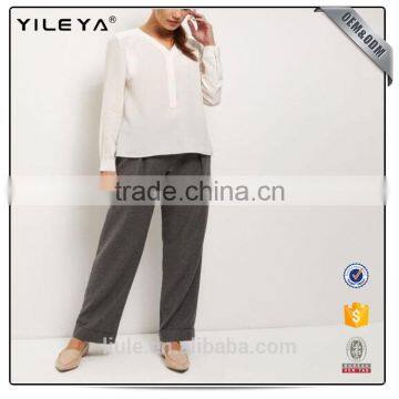 Latesed Women Chiffon Blouse Sexy Collar Blouse photo-4