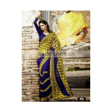 Attractive Party Wear Sarees SKU#17533