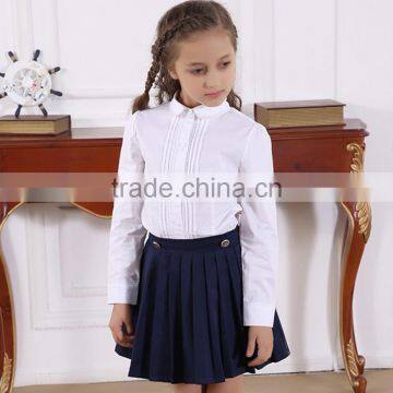 Wholesale 100% Cotton School Shirt, High Quality 100% Cotton School Uniform photo-3