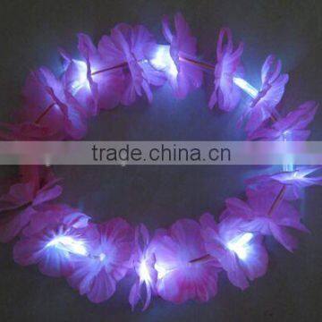 Hawaii LED Flower Necklace Lei photo-6