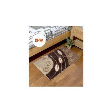 Flocking flower mats absorbent mats bedroom balcony kitchen bathroom mat entrance mats entry