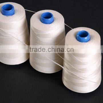 White spun poly/cotton sewing thread 30/3