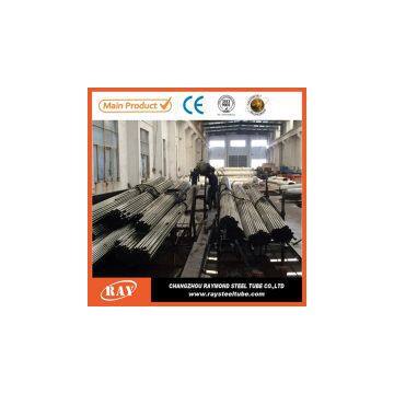 China astm a106 sch40 silvery carbon seamless steel tube