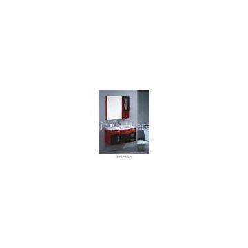 wall cabinet / PVC bathroom vanity / hanging cabinet / red color sanitary ware 100 X47/cm