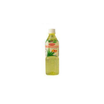 OKYALO Wholesale 500ml Aloe vera juice drink with Peach flavor