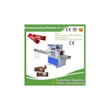 rotary pillow type chocolate packaging machine/sealing machine/Chocolate Bars Flow Pack Packaging Machine