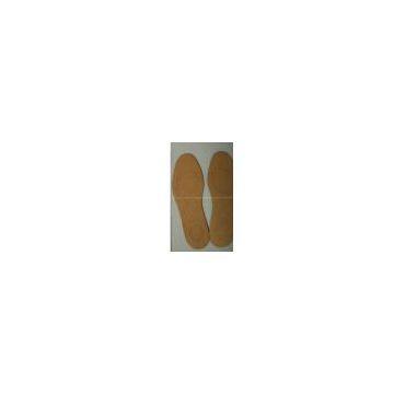 pure vegetable tanned leather insoles