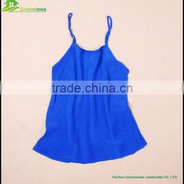 Lady Silk Women Sleeveless Lace Out Vest Casual Party Slim Peplum Sleeveless Tank Tops GVGX0004 photo-6